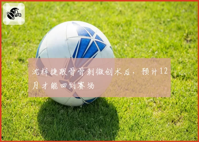 沈梓捷跟骨骨刺微创术后，预计12月才能回到赛场