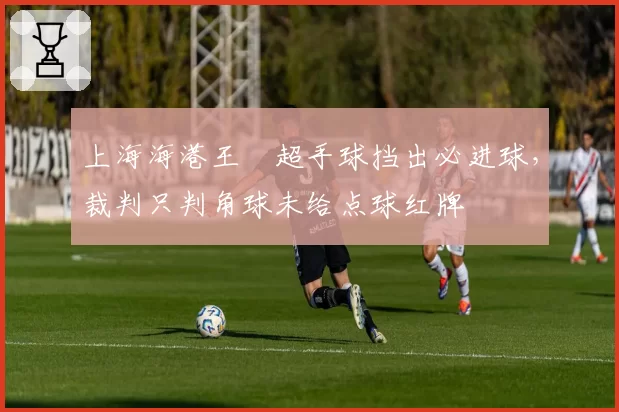 上海海港王燊超手球挡出必进球，裁判只判角球未给点球红牌